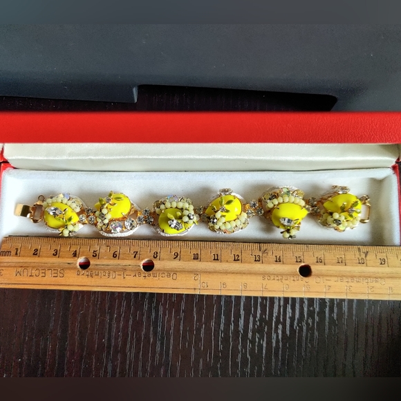 Original by Robert Chartreuse Yellow "Lemon" bracelet - Picture 12 of 16